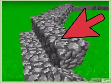Создание вулкана в Minecraft, шаг 3