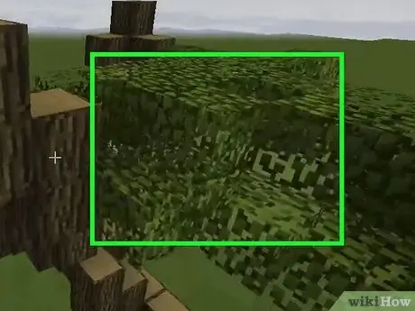 Стройте деревья в Minecraft, шаг 4