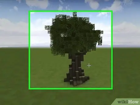 Стройте деревья в Minecraft, шаг 7