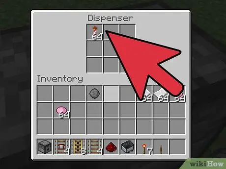 Сделайте фейерверк в Minecraft, шаг 2