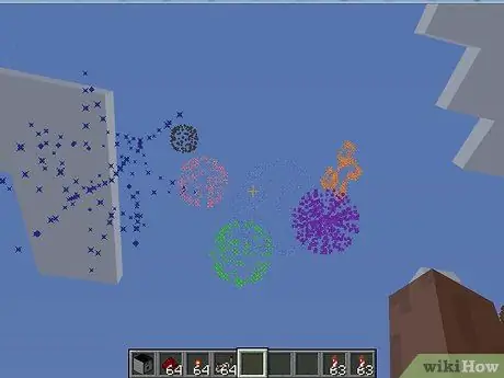 Сделайте фейерверк в Minecraft Step 8