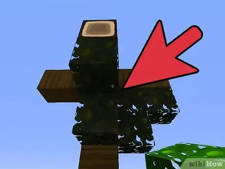 Сделайте пальмы в Minecraft, шаг 10