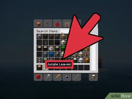 Сделайте пальмы в Minecraft, шаг 3