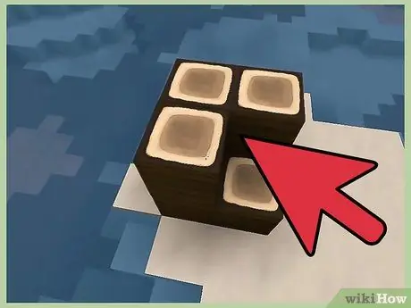 Сделайте пальмы в Minecraft, шаг 5