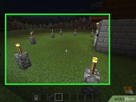 Найдите безопасное убежище в Minecraft, шаг 2