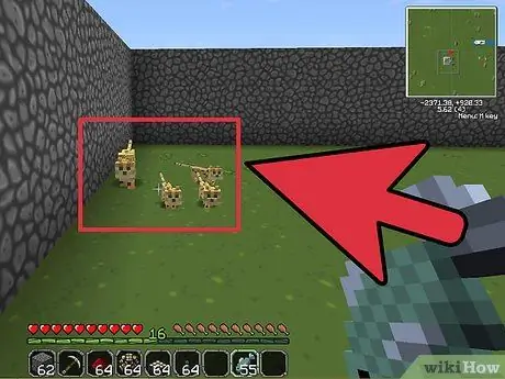 Приручить оцелота в Minecraft Step 8