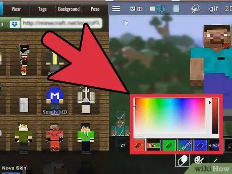 Создайте свой скин в Minecraft, шаг 2