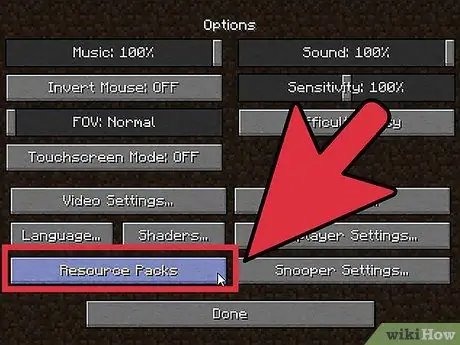 Установите пакеты ресурсов Minecraft, шаг 4