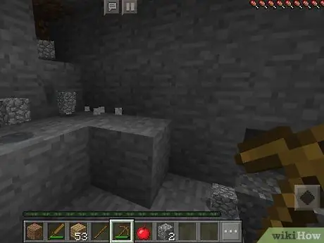Переживите свою первую ночь в Minecraft Pocket Edition, шаг 9