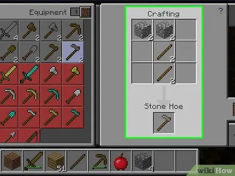 Переживите свою первую ночь в Minecraft Pocket Edition Шаг 10