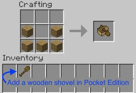 Сделать лодку в Minecraft Recipe