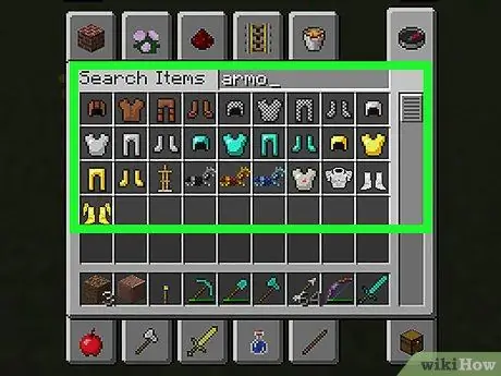 Сделайте броню в Minecraft, шаг 1