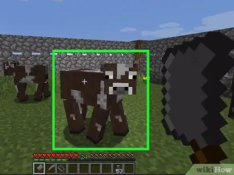 Найдите еду в Minecraft, шаг 1