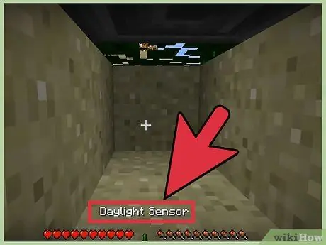 Сделайте свет, который включается ночью в Minecraft, шаг 4
