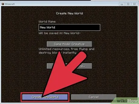 Установите пользовательские карты в Minecraft, шаг 3