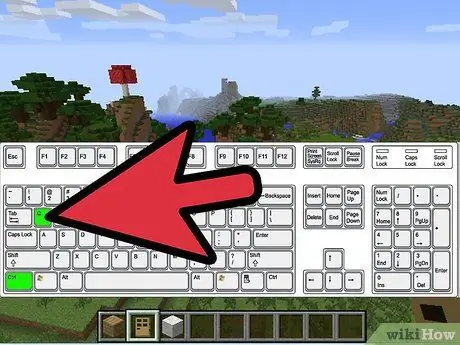 Бросьте стопку предметов в Minecraft, шаг 2