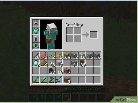 Бросьте стопку предметов в Minecraft, шаг 3