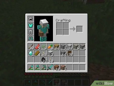 Бросьте стопку предметов в Minecraft, шаг 7