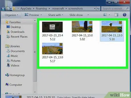 Посмотрите скриншоты Minecraft Шаг 5