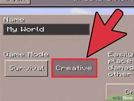 Использование семян в Minecraft PE, шаг 1