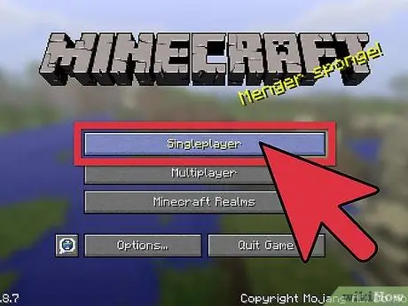Получите суперплоский ландшафт в Minecraft, шаг 1