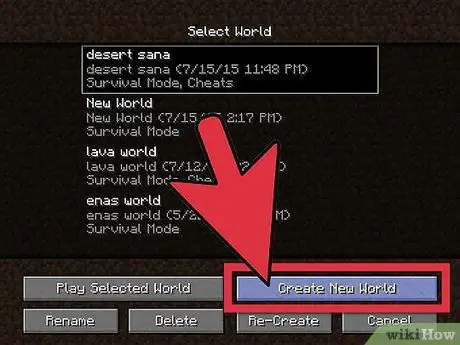 Получите суперплоский ландшафт в Minecraft, шаг 2