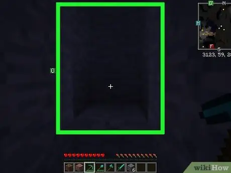 Выбраться из дыры в Minecraft Шаг 14