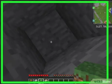 Выбраться из дыры в Minecraft, шаг 2