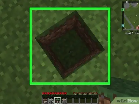 Выбраться из дыры в Minecraft, шаг 3