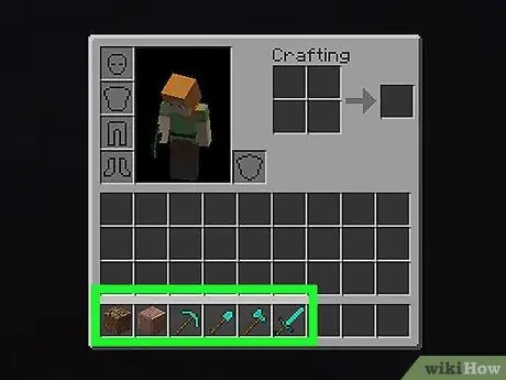 Выбраться из дыры в Minecraft, шаг 4