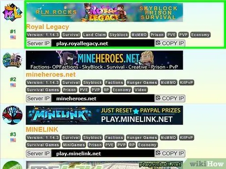 Станьте модератором или оператором на сервере Minecraft Шаг 1