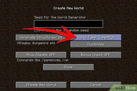 Создайте мир океана в Minecraft, шаг 3