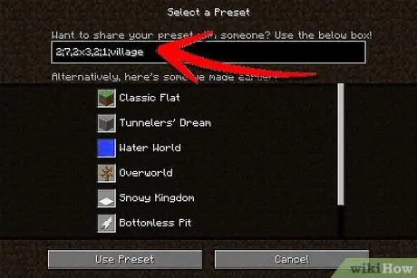 Создайте мир океана в Minecraft Step 7
