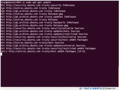Выполнение apt get update на ubuntu 14 04 Выполнение apt get update на ubuntu 14 04