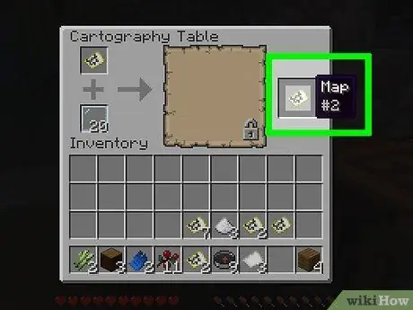 Создание картографической таблицы в Minecraft, шаг 14