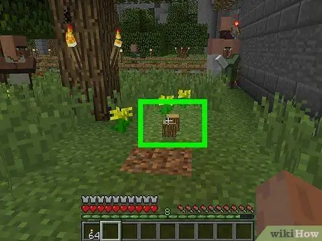 Создание картографической таблицы в Minecraft, шаг 2