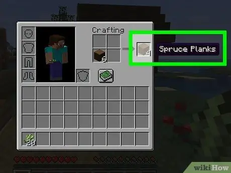 Создайте картографический стол в Minecraft, шаг 4