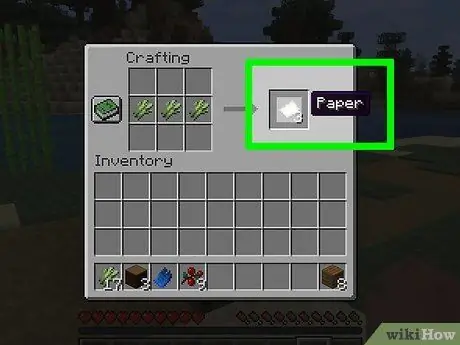Создание картографической таблицы в Minecraft Step 7