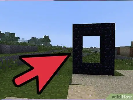 Перемещение между мирами в Minecraft, шаг 4