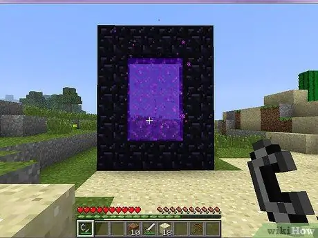 Перемещение между мирами в Minecraft, шаг 7