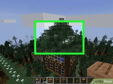 Сделайте домик на дереве в Minecraft, шаг 11 Сделайте домик на дереве в Minecraft, шаг 11