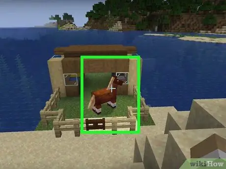 Приручить лошадь в Minecraft на ПК, шаг 1 Приручить лошадь в Minecraft на ПК, шаг 1