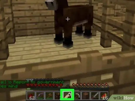 Приручить лошадь в Minecraft PC Шаг 17 Приручить лошадь в Minecraft PC Шаг 17