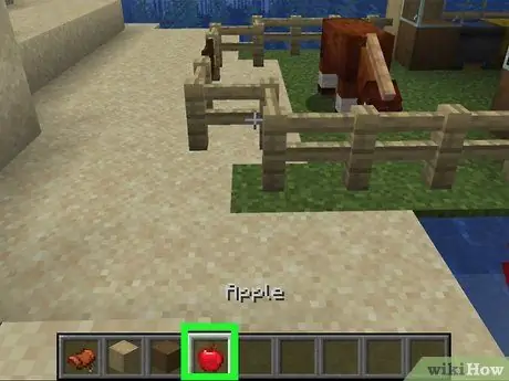 Приручить лошадь в Minecraft на ПК, шаг 2 Приручить лошадь в Minecraft на ПК, шаг 2