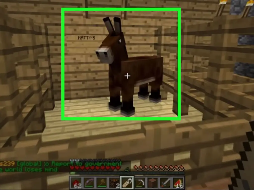 Как приручить лошадь в Minecraft на ПК (с картинками)