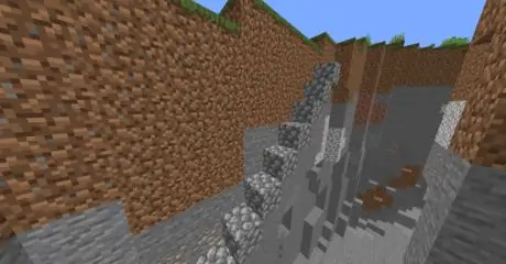 Спуск по ущелью minecraft step 10