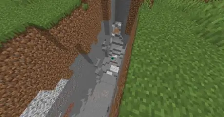 Спуститесь в овраг minecraft step 13