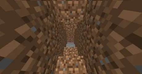 Спуститесь в овраг minecraft step 5