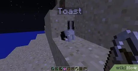 Используйте именную бирку на ПК Minecraft
