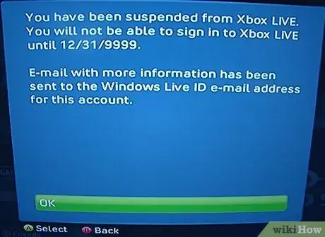 Узнайте, почему вас заблокировали в Xbox Live, шаг 1 Узнайте, почему вас заблокировали в Xbox Live, шаг 1
